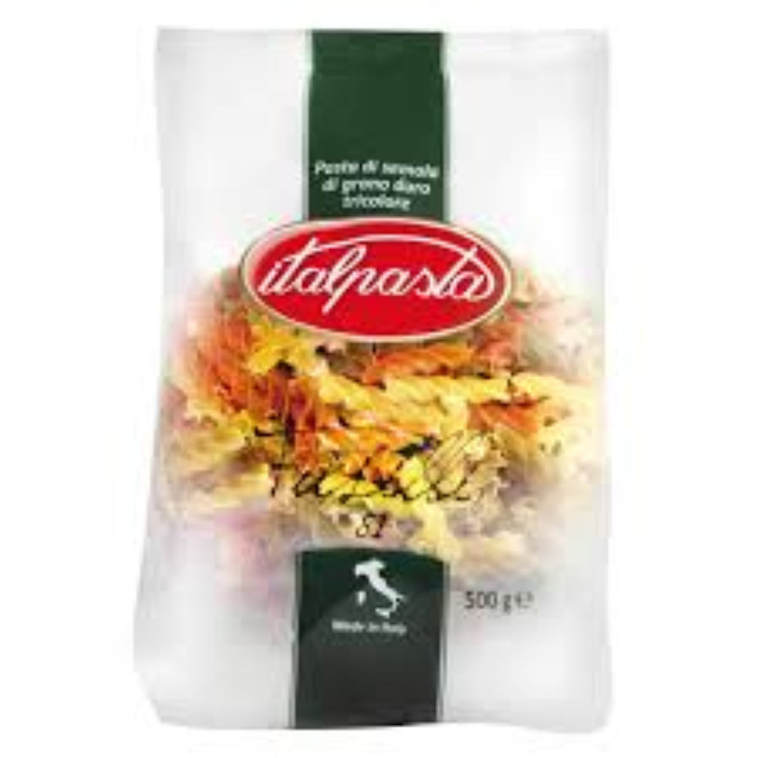 ITALPASTA FUSILLI TRICOLORI NO.81 500G